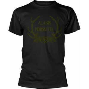 Alanis Morissette Tričko Antlers Černá M