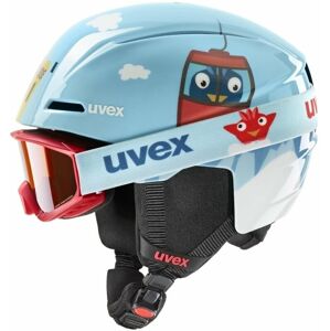 UVEX Viti Set Junior Light Blue Birdy 51-55 cm Lyžařská helma