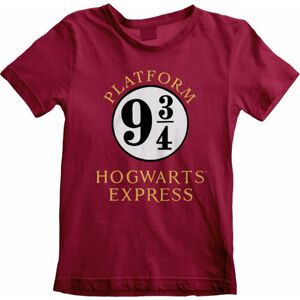 Harry Potter Tričko Hogwarts Express Červená 9 - 11 let