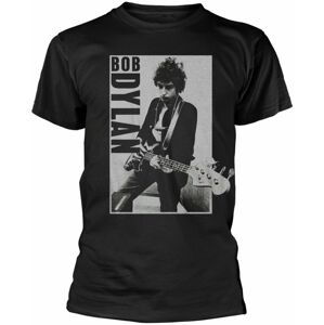 Bob Dylan Tričko Guitar Černá XL