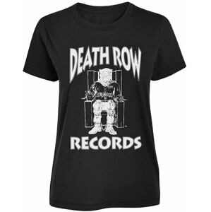 Death Row Records Tričko Logo Černá S