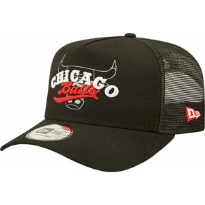 Chicago Bulls Kšiltovka 9Forty NBA AF Trucker Logo Black/White UNI