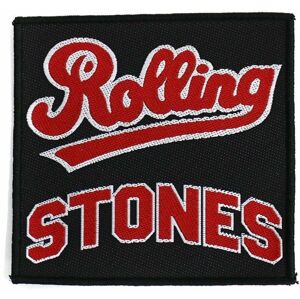 The Rolling Stones Team Logo Nášivka Černá-Červená