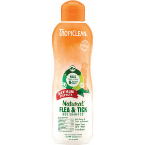 Tropiclean Natural Flea & Tick Antiparazitní šampon 355 ml