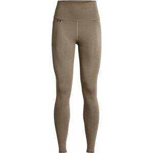 Under Armour Women's UA Motion Full-Length Leggings Taupe Dusk/Black M Fitness kalhoty