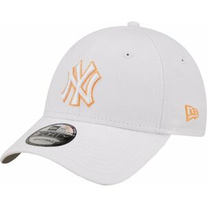 New York Yankees Kšiltovka 9Forty MLB Neon Outline White/Orange UNI