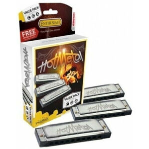 Hohner Hot Metal 572/20 Pack Diatonická ústní harmonika