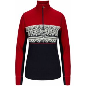 Dale of Norway Moritz Basic Womens Sweater Superfine Merino Raspberry/Navy/Off White M Svetr