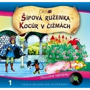 Najkrajšie Rozprávky Šípová Ruženka / Kocúr v čižmách Hudební CD