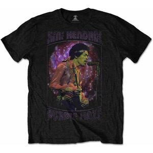 Jimi Hendrix Tričko Purple Haze Frame Black 2XL