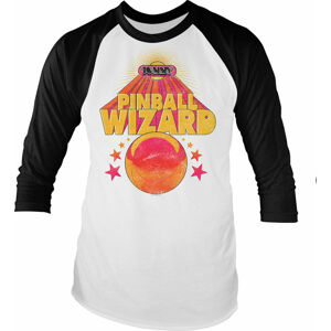 The Who Tričko Pinball Wizard Bílá-Černá 2XL