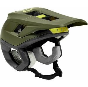 FOX Dropframe Pro Helmet Olive Green S Cyklistická helma
