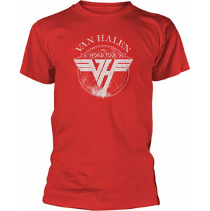 Van Halen Tričko 1979 Tour XL Červená