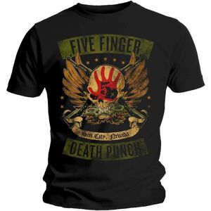 Five Finger Death Punch Tričko Unisex Locked & Loaded XL Černá