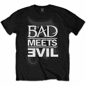 Bad Meets Evil Tričko Logo Černá XL