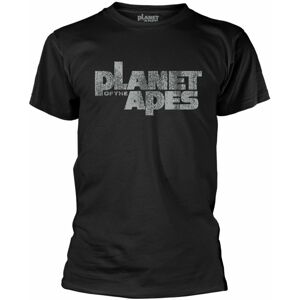 Planet Of The Apes Tričko Distress Logo Černá S