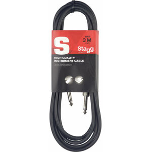 Stagg SGC3 Černá 3 m Rovný - Rovný