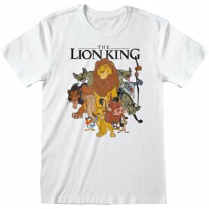 Lion King Tričko Vintage Group Bílá M