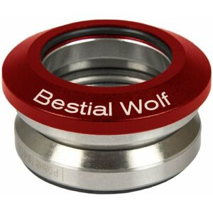 Bestial Wolf Integrated Headset Hlavové složení na koloběžku Červená