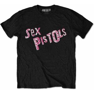 Sex Pistols Tričko Multi-Logo L Černá