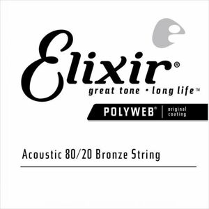 Elixir 13122 Plain Steel .022 Samostatná struna pro kytaru
