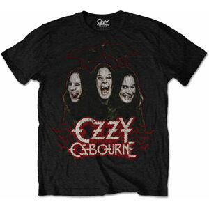 Ozzy Osbourne Tričko Crows & Bars Mens L Černá