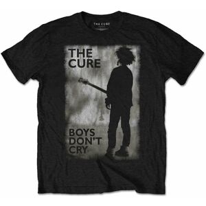 The Cure Tričko Boys Don't Cry Unisex Black/White XL