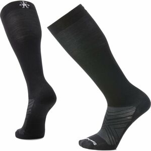 Smartwool Ski Zero Cushion OTC Socks Black M Lyžařské ponožky