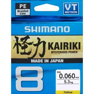 Shimano Fishing Kairiki 8 Yellow 0,10 mm 6,5 kg 150 m