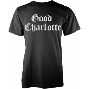 Good Charlotte Tričko White Puff Logo Černá XL