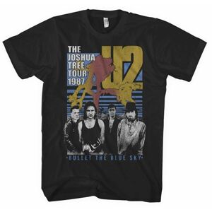 U2 Tričko Bullet The Blue Sky Černá M