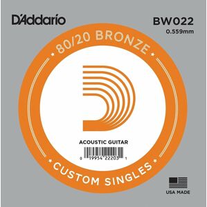 D'Addario BW022 Samostatná struna pro kytaru