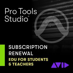 AVID Pro Tools Studio Annual Paid Annual Subscription - EDU (Renewal) (Digitální produkt)