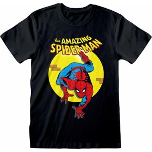 Spiderman Tričko Amazing Spider Man Comic Černá XL