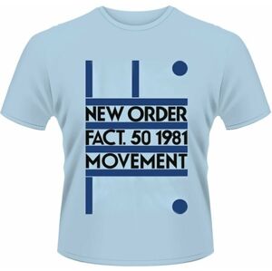 New Order Tričko Movement Modrá S