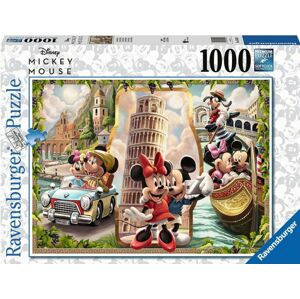 Ravensburger Puzzle Prázdniny Disney Mickey a Minnies 1000 dílků