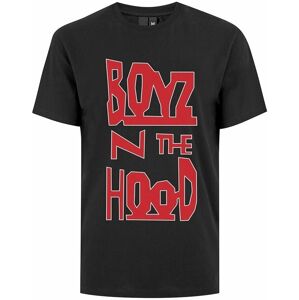 Boyz N The Hood Tričko Vertical Logo Černá S