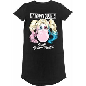 Batman Tričko Harley Quinn Sweet Dreams Puddin XL Black