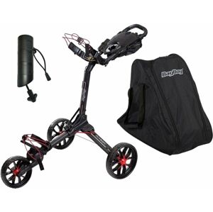 BagBoy Nitron SET Black/Red Manuální golfové vozíky