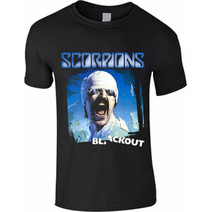 Scorpions Tričko Black Out Černá 11 - 12 let