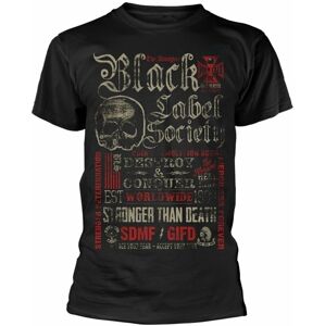 Black Label Society Tričko Destroy & Conquer Černá S