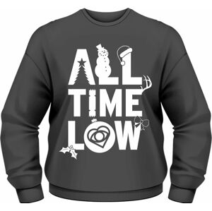 All Time Low Mikina Christmas Logo Černá M