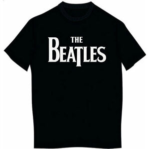 The Beatles Tričko Drop T Logo Black 11 - 12 let