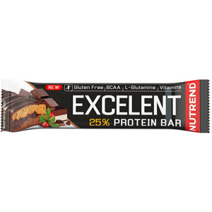 NUTREND Excelent Protein Bar Brusinka-Čokoláda-Nugát 85 g