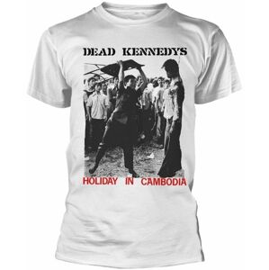 Dead Kennedys Tričko Holiday In Cambodia Bílá 2XL