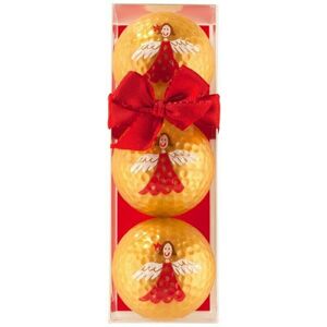 Sportiques Christmas Golfball Angels Gift Box