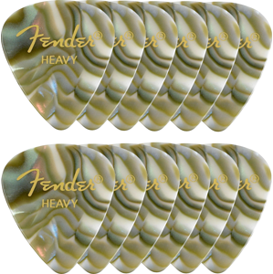 Fender Shape Premium Picks Abalone 12 Pack