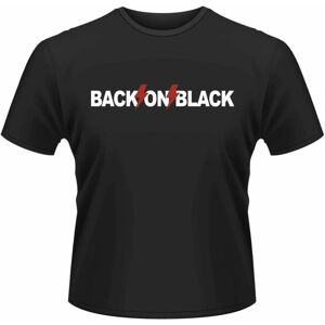 Back On Black Tričko Logo Černá XL