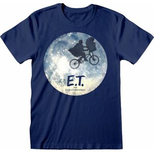 E.T. Tričko Moon Ride Silhouette Modrá XL
