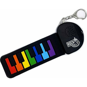 Mukikim Klíčenka Rock and Roll It - Micro Rainbow Piano